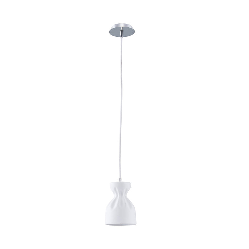 Noelle Hanging lamp 1xE14 Chrome/White