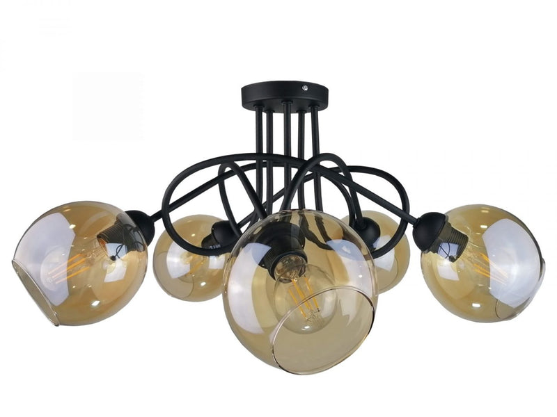 Keter Lighting Venus 5L ceiling lamp E27 H 32.0cm