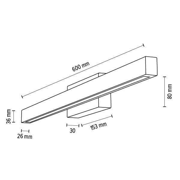 Britop Lighting Aqua Viva 1L Wandbildleuchte LED 24V