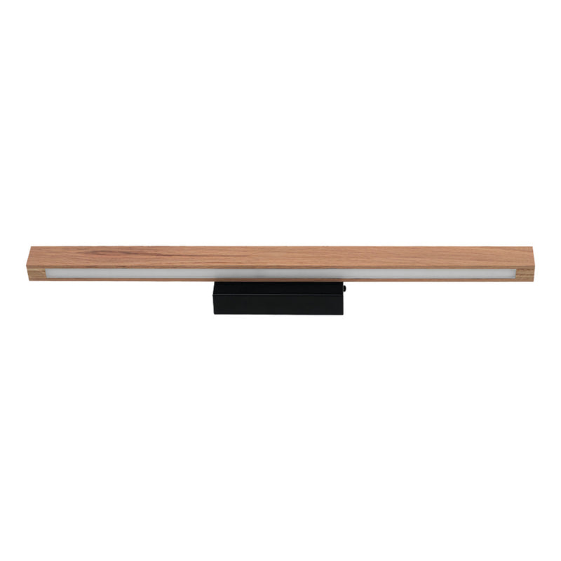 Aqua Viva Wall Lamp Incl. 1xLed 24V Integrated 6W Black/Oiled Oak IP44