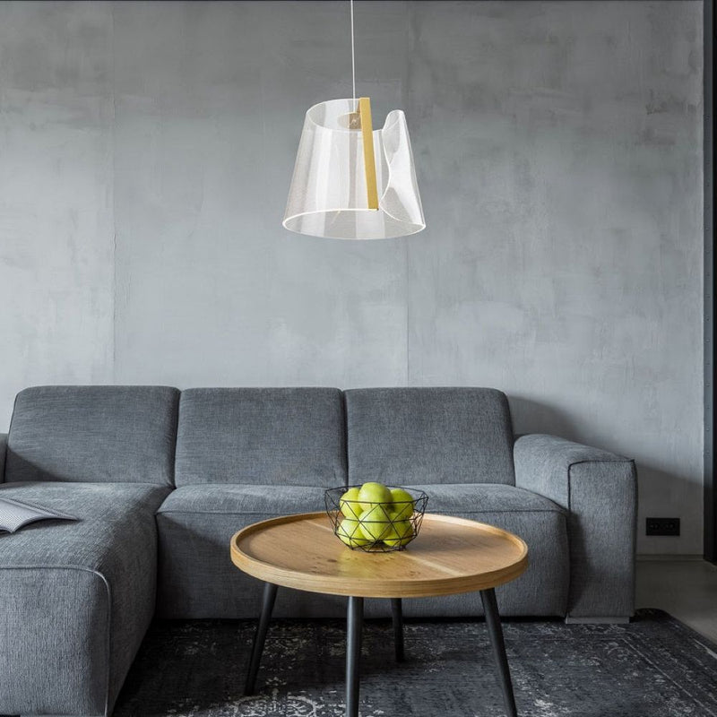 Maxlight Seda 1L pendant lamp, LED, H 145cm