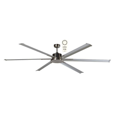 Martec Albatross ceiling fan 6 blades satin nickel