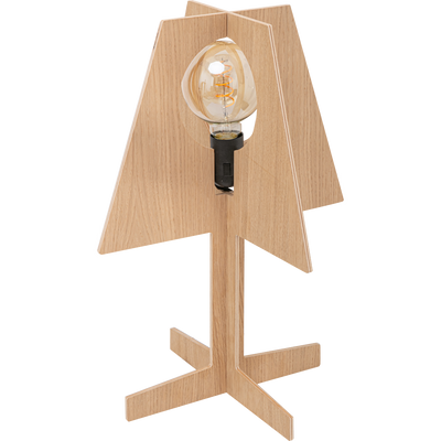 Table lamp Zumaline OAK 1 x E27 40W wood 