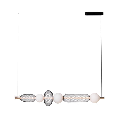 Maxlight Bora A 1L linear suspension lamp LED, L 130cm