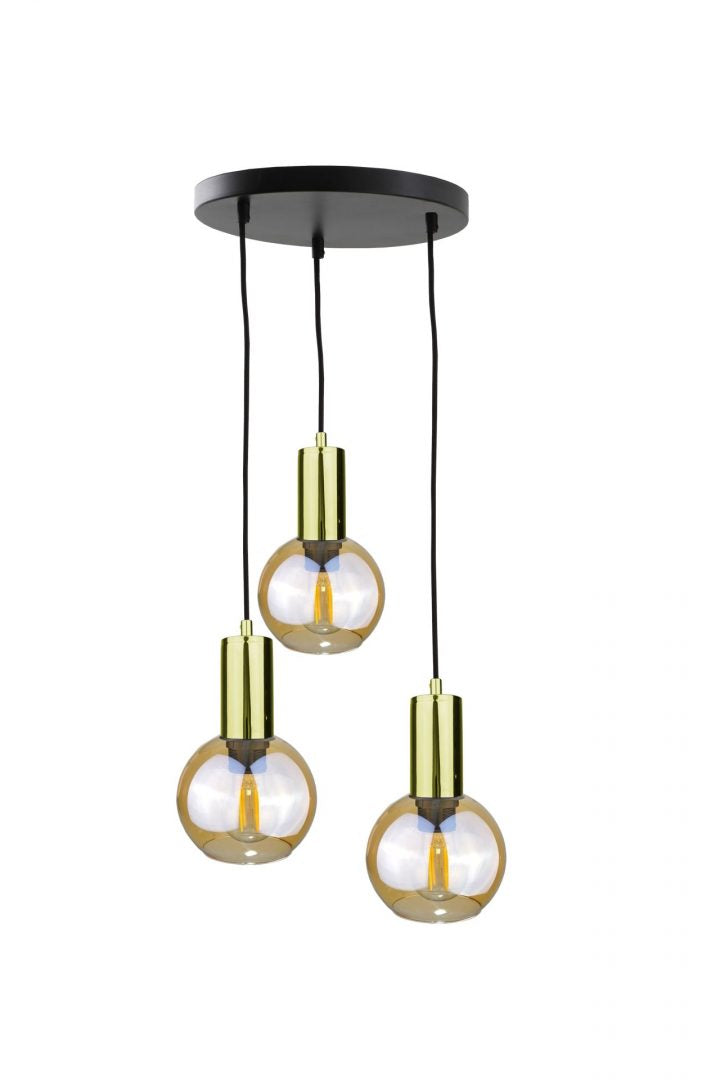 Keter Lighting Jantar  3L pendants E27 H 120.0cm