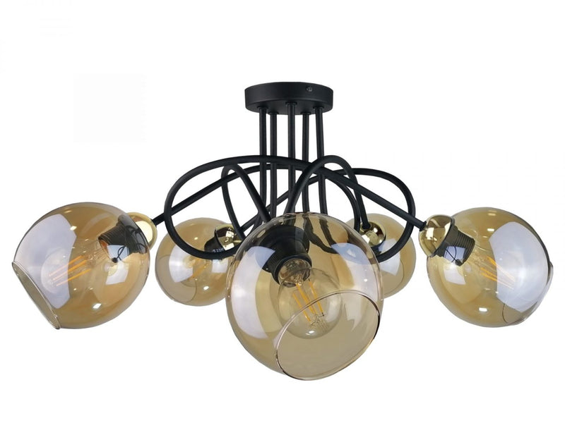 Keter Lighting Venus 5L ceiling lamp E27 H 32.0cm