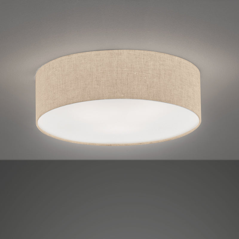 Fischer & Honsel Thor 3L flush mount ceiling lamp D 40-60cm