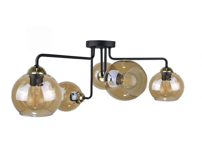 Keter Lighting Monde 5L ceiling lamps E27 H 36.0cm