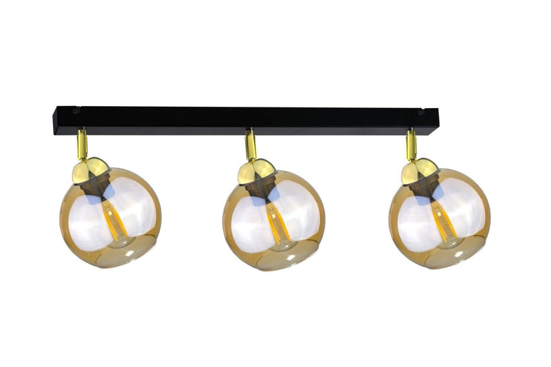 Keter Lighting Thea 3L monorail ceiling lamp E27 H 22.0cm