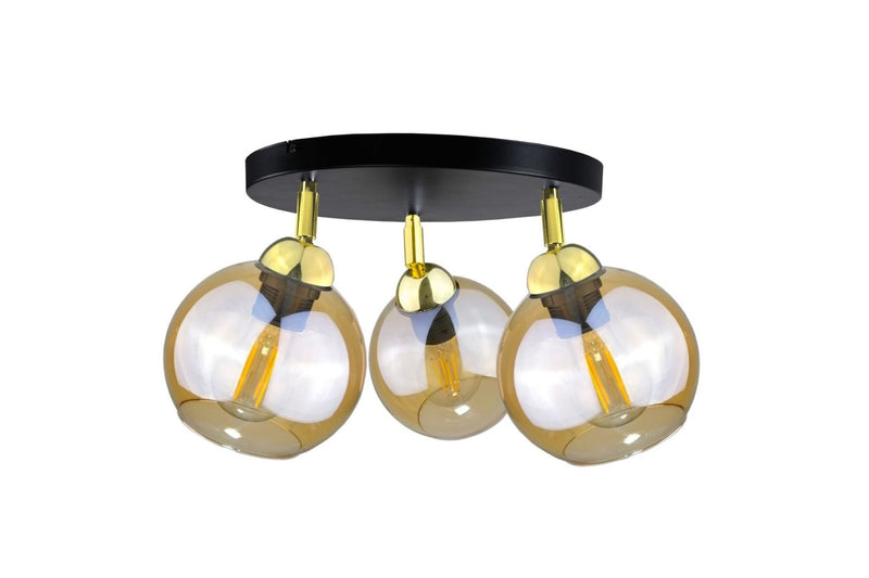 Keter Lighting Thea 3L pendant lamp E27 H 22.0cm