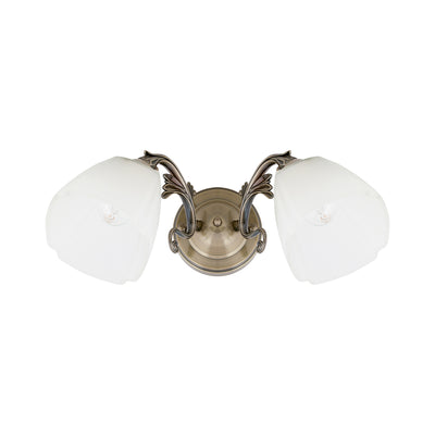 Venosa Wall Lamp 2xE27 Max.60W Patina/White