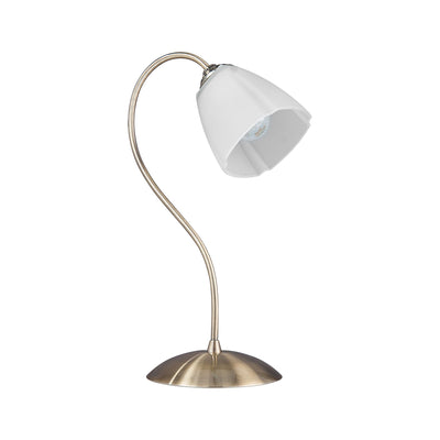 Venosa Table Lamp 1xE27 Max.60W Patina/White