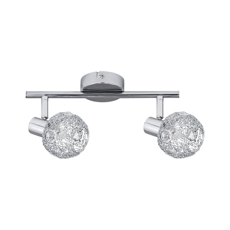 Lena Ceiling Lamp 2xG9 28W Chrome / Transparent