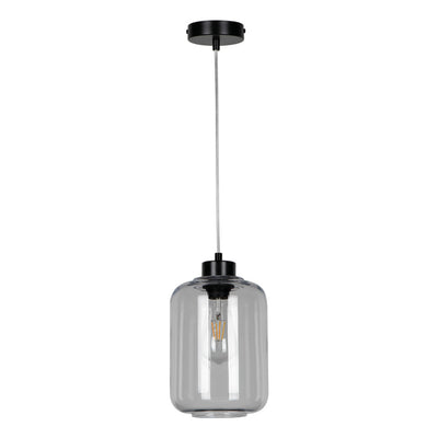 Tarro Pendant 3xE27 Max.60W Chrome/Transparent PVC/Transparent