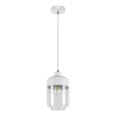 Amaretto Pendant 3xE27 Max.60W Black/Transparent PVC/Black/Transparent