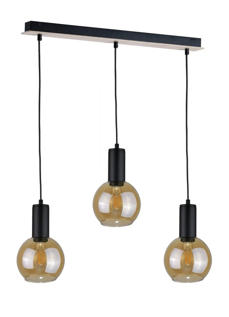 Keter Lighting Jantar 3L linear suspension E27 H 120.0cm