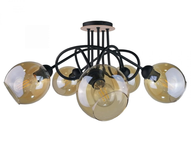 Keter Lighting Venus 5L ceiling lamp E27 H 32.0cm