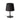 FARO Barcelona Savoy table lamp steel matt black E27 H 51.0cm