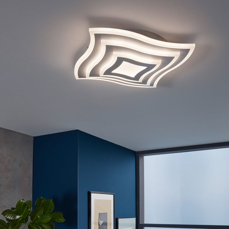 Lampada da soffitto Fischer & Honsel Gorden 1L, LED bianco