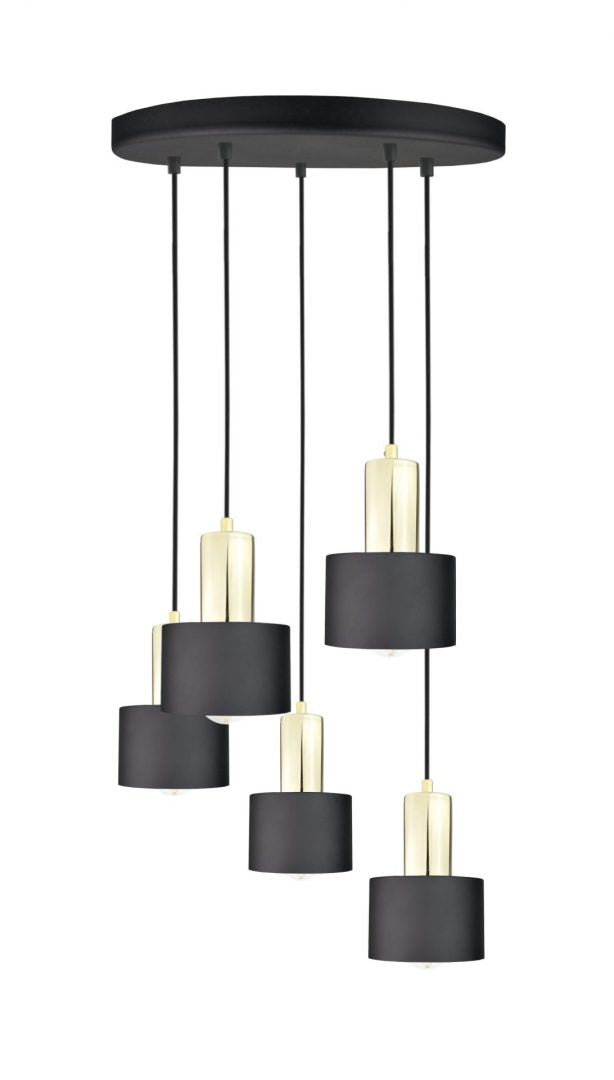 Keter Lighting Luce 5L pendants E27 H 120.0cm