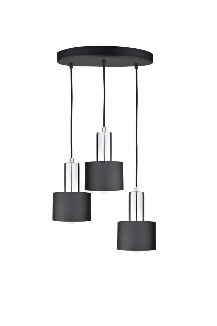 Keter Lighting Luce 3L pendants E27 H 120.0cm