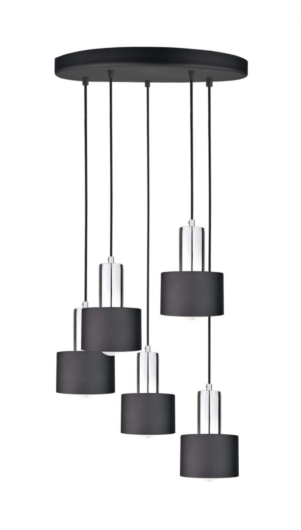 Keter Lighting Luce 5L pendants E27 H 120.0cm