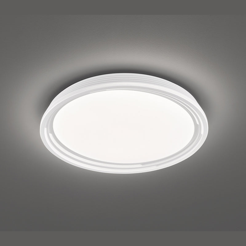 Lampada da soffitto Fischer & Honsel Dua 1L da incasso D 43 cm LED bianco