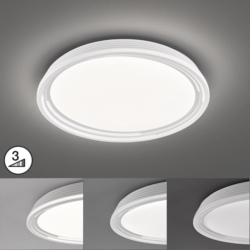 Lampada da soffitto Fischer & Honsel Dua 1L da incasso D 43 cm LED bianco