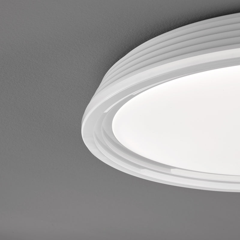 Lampada da soffitto Fischer & Honsel Dua 1L da incasso D 43 cm LED bianco