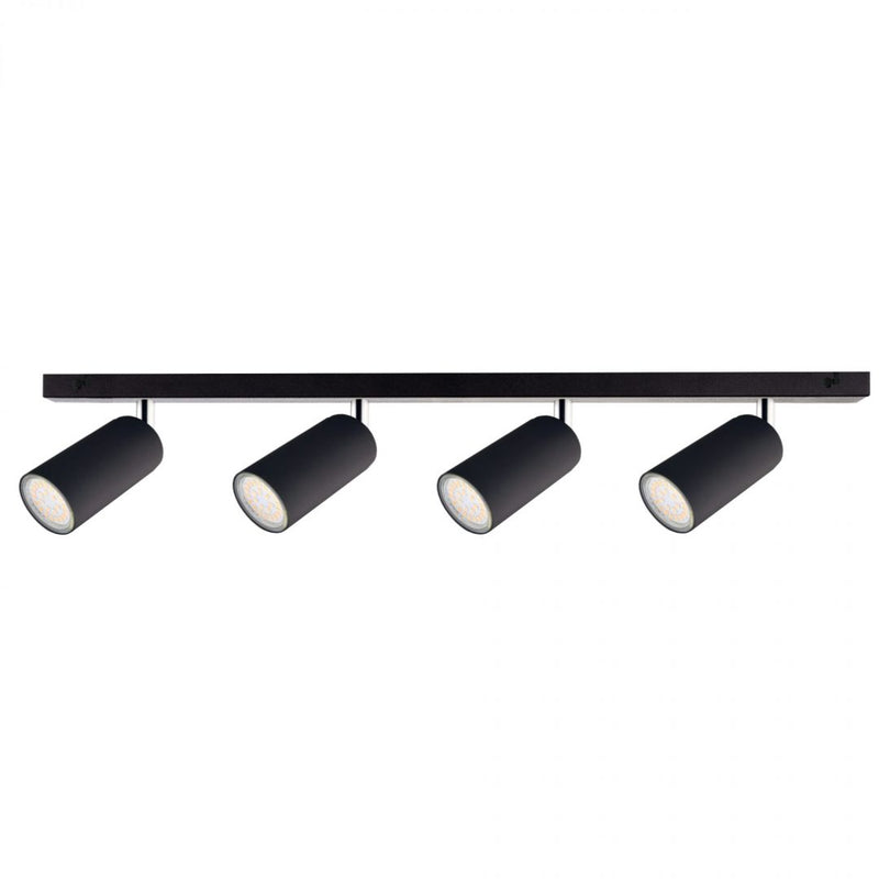 Keter Lighting Eye 4L monorail ceiling lamp GU10 H 15.0cm