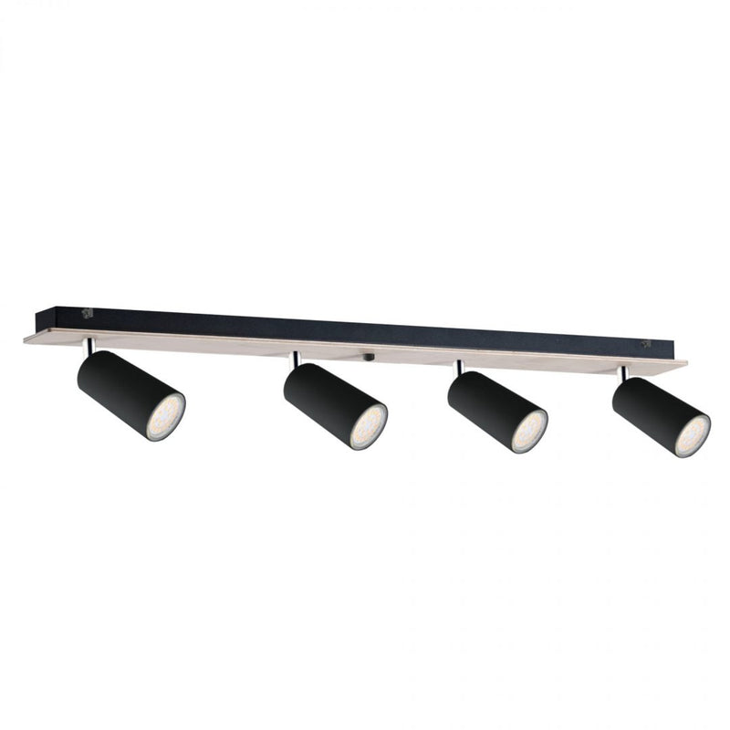 Keter Lighting Eye 4L monorail ceiling lamp GU10 H 15.0cm