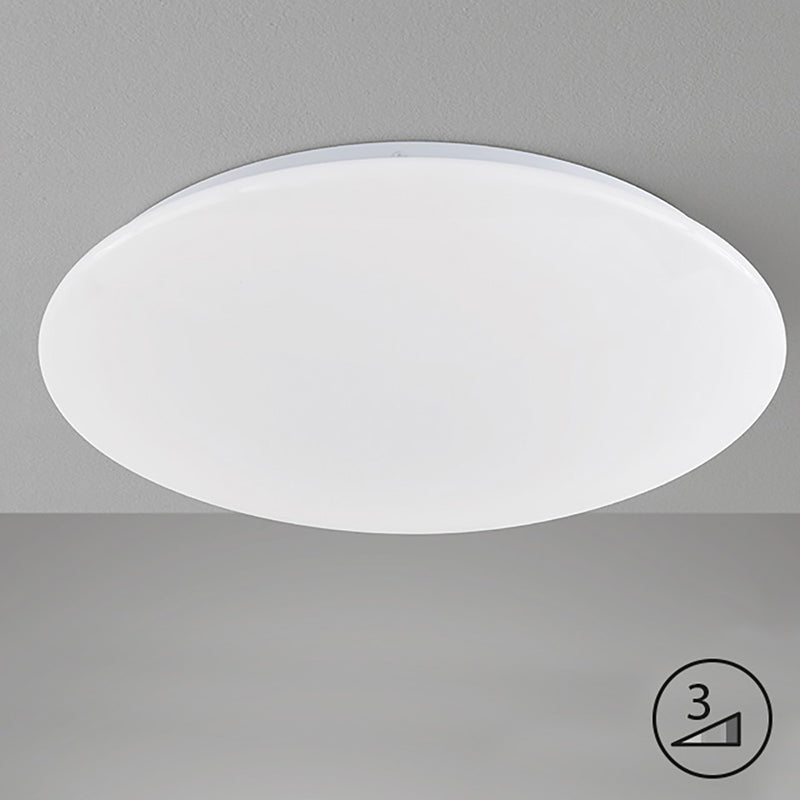 Fischer & Honsel Mona 1L uppoasennettava kattovalaisin D 39cm, valkoinen LED