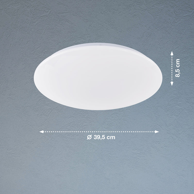 Lampada da soffitto Fischer & Honsel Mona 1L D 39 cm, LED bianco