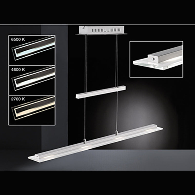 Fischer & Honsel Tenso TW 1L skinnebelysning loftslampe, B 88cm LED