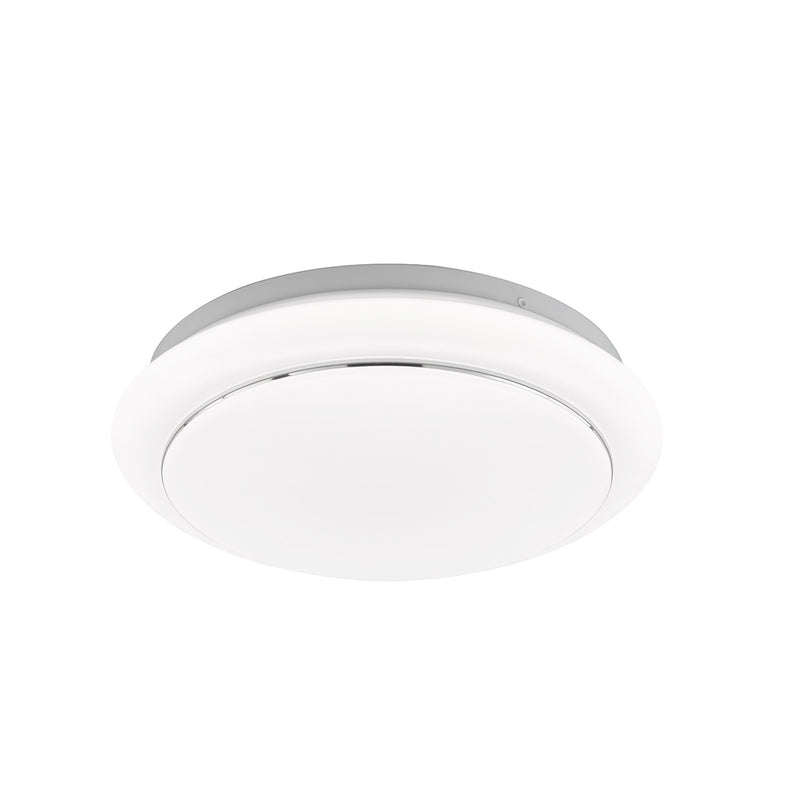 Fischer & Honsel Tivoli Lámpara de techo empotrada 1L D 25cm, LED blanco