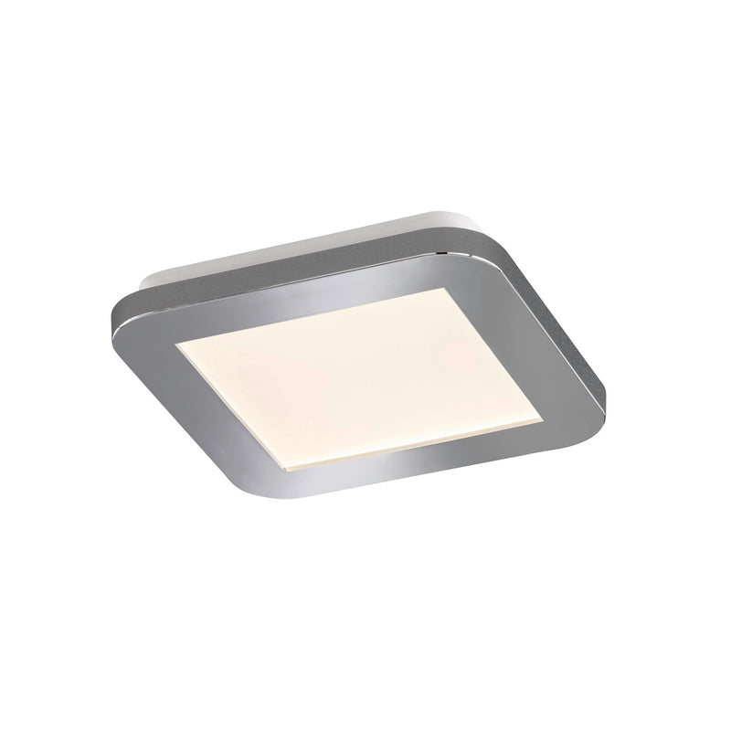 Fischer & Honsel Gotland 1L inbouw plafondlamp, chroom LED