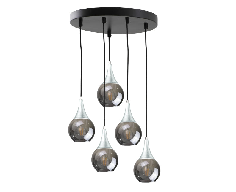 Keter Lighting Lacrima 5L pendants E27 H 120.0cm