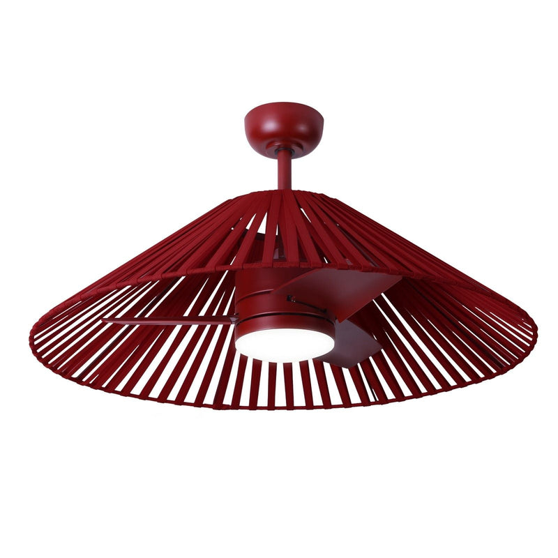 Sulion Terra ceiling fan 3 blades red