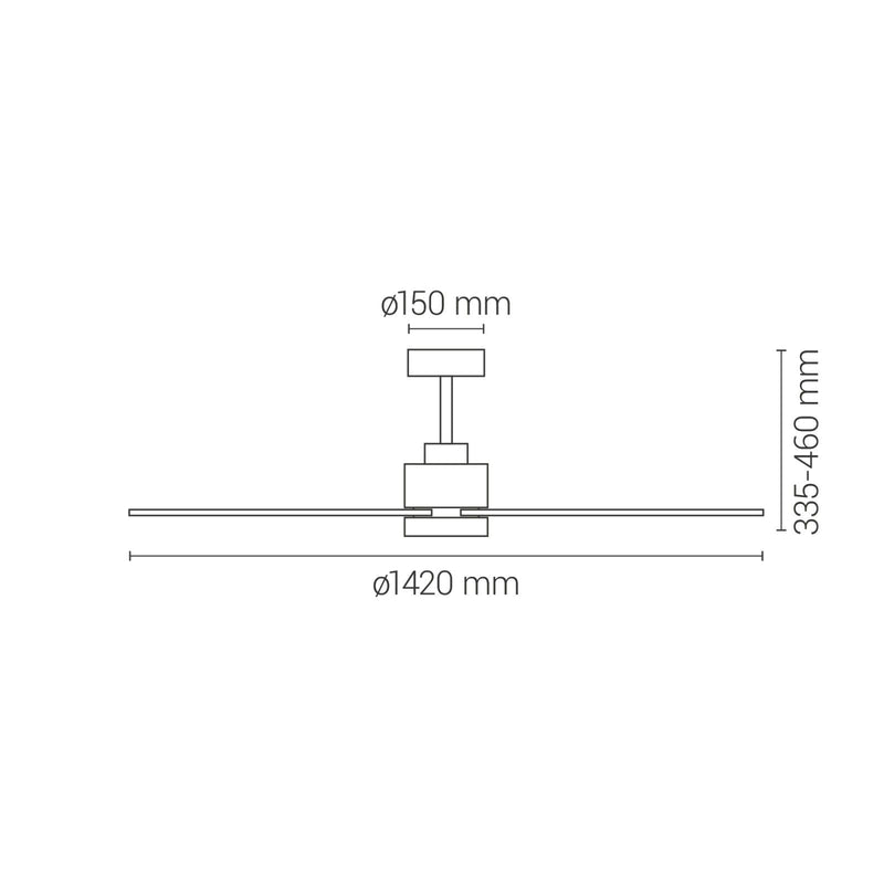 Sulion Balcony Luz XL ceiling fan 3 blades