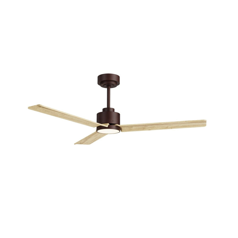 Sulion Anne led ceiling fan 3 blades brown