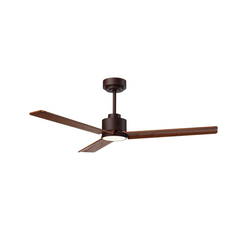 Sulion Anne led ceiling fan 3 blades brown