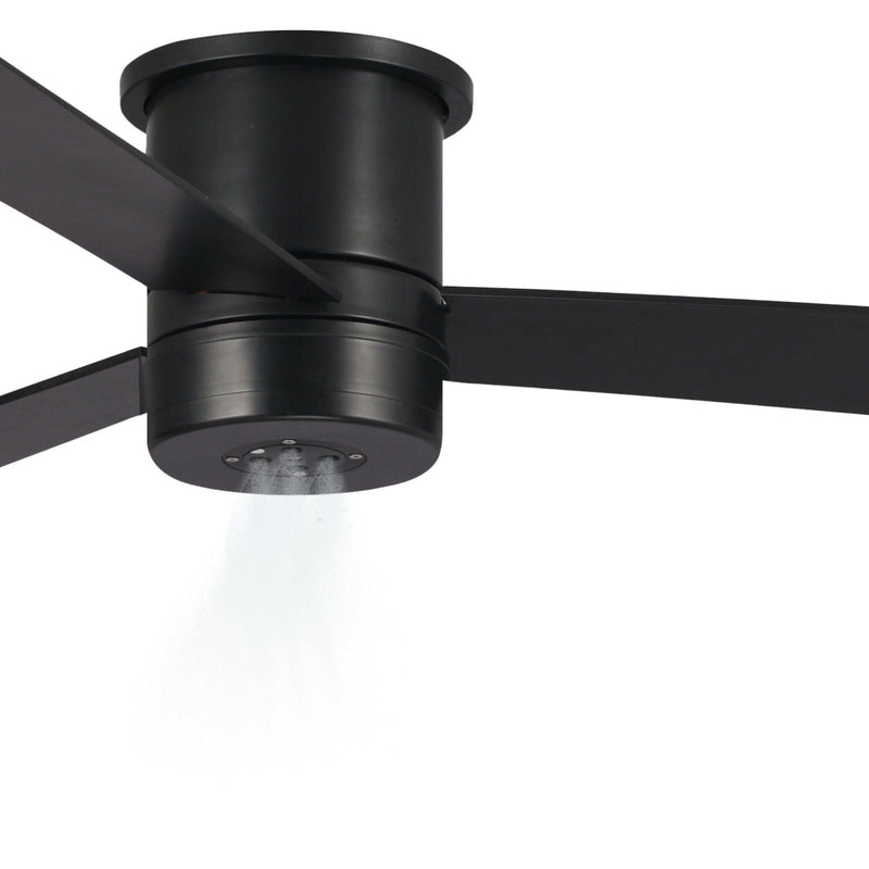 Sulion Mist ceiling fan 3 blades black, D 132cm