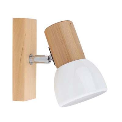 Svenda Ceiling Lamp 4xE27 Max.60W Oak White/Chrome/White