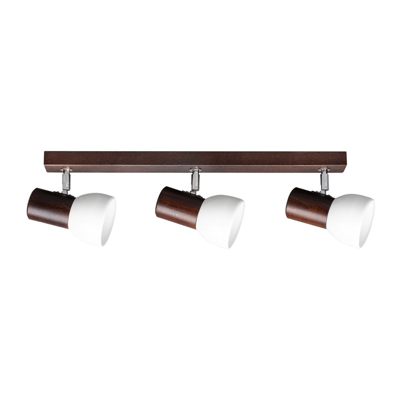 Svenda Ceiling Lamp 3xE27 Max.60W Walnut/White