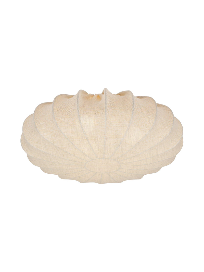 PR Home Linen 3L flush mount ceiling lamp E27 D 42-70cm