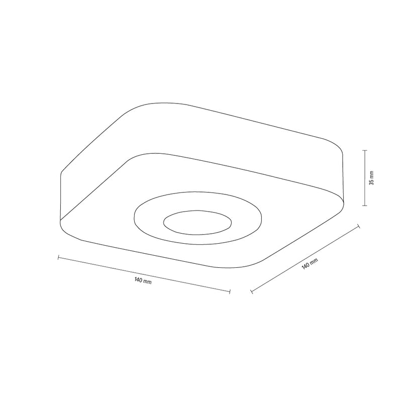 Spot-Light Sunniva 1L ceiling spotlight LED 5W