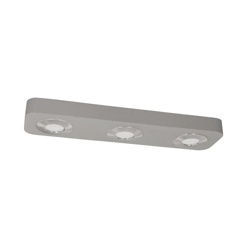 Cool Ceiling Lamp Incl. 2xLED 5W Grey/Satin