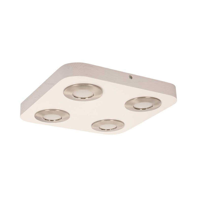 Cool Ceiling Lamp Incl. 4xLED 5W White/Satin