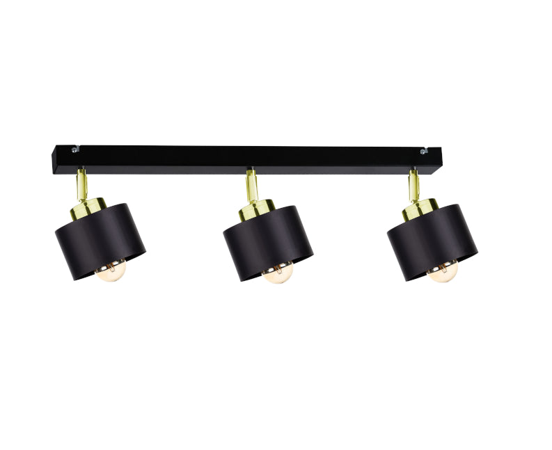 Keter Lighting Simply 3L monorail ceiling lamp E27 H 18.0cm