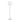 FARO Barcelona Montreal floor lamp steel matt white E27 H 160.0cm